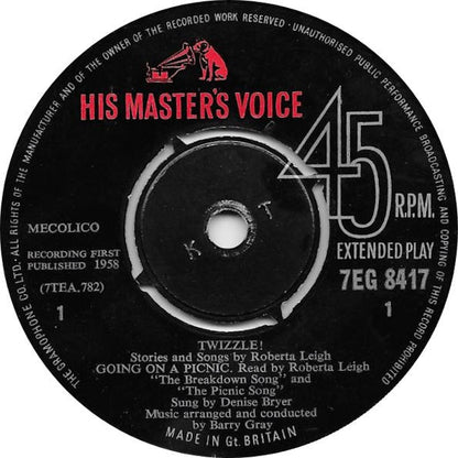 Roberta Leigh : Twizzle! (Stories And Songs By Roberta Leigh) (7", EP)