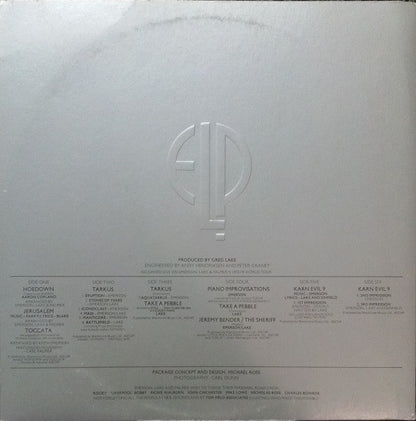 Emerson, Lake & Palmer : Welcome Back My Friends To The Show That Never Ends ~ Ladies And Gentlemen (3xLP, Album, PRC)