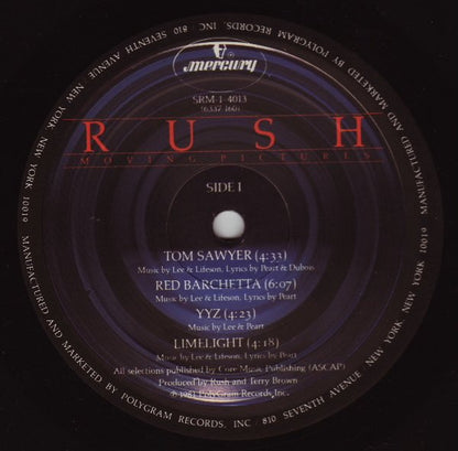Rush : Moving Pictures (LP, Album, Ter)