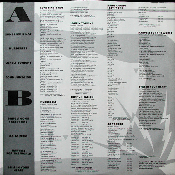 The Power Station : The Power Station 33⅓ (LP, Album, Win)