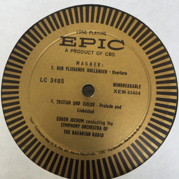Wagner*, Eugen Jochum, Symphony Orchestra Of Bavarian Radio* : Wagner: Tristan Und Isolde / Prelude And Liebestrod / Other Overtures (LP)