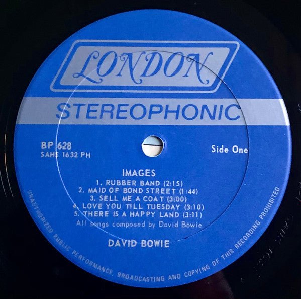 David Bowie : Images 1966 - 1967 (2xLP, Comp, Club)