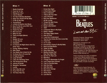 The Beatles : Live At The BBC (2xCD, Comp, Mono, RM, EMI)