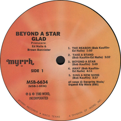 Glad (3) : Beyond A Star (LP, Album)