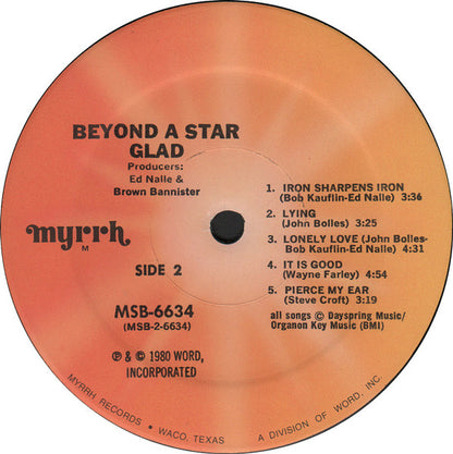 Glad (3) : Beyond A Star (LP, Album)