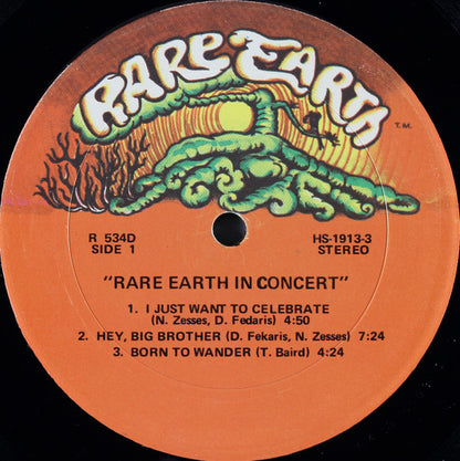 Rare Earth : Rare Earth In Concert (2xLP, Album, Sup)