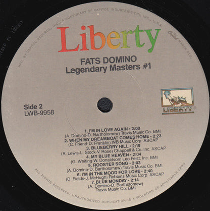 Fats Domino : Fats Domino (2xLP, Comp, RE)