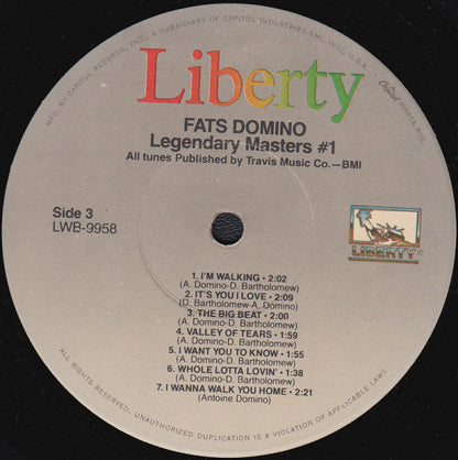 Fats Domino : Fats Domino (2xLP, Comp, RE)