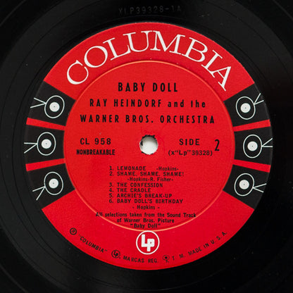 Ray Heindorf And The Warner Bros. Orchestra* With Smiley Lewis : Baby Doll (LP, Album, Mono)