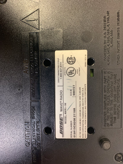 Bose Wave Radio AWR1-1W White w/Remote