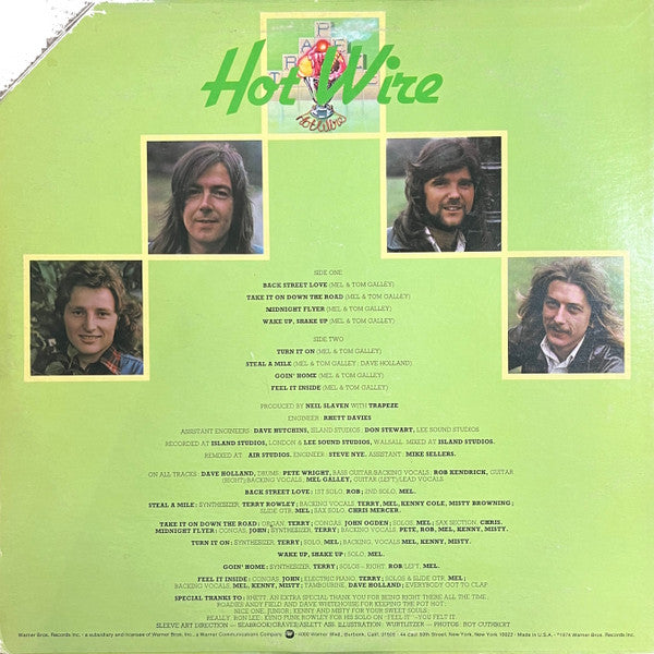 Trapeze : Hot Wire (LP, Album, Promo)
