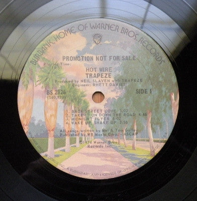Trapeze : Hot Wire (LP, Album, Promo)