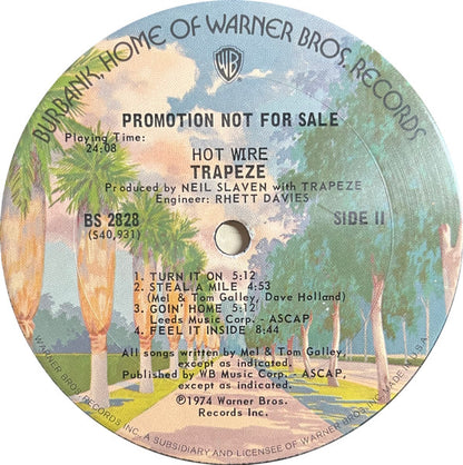 Trapeze : Hot Wire (LP, Album, Promo)