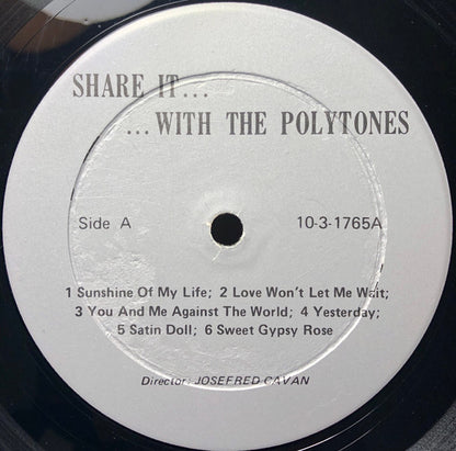 The Polytones : Share It.. With The Polytones (LP, Album)