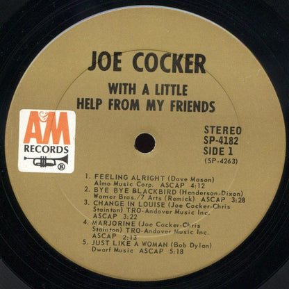 Joe Cocker : With A Little Help From My Friends (LP, Album, Ter)