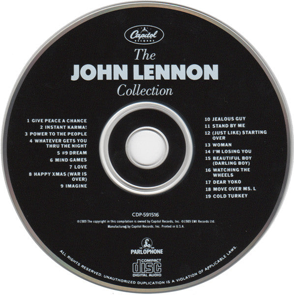 John Lennon : The John Lennon Collection (CD, Comp, Club, RE, RP)