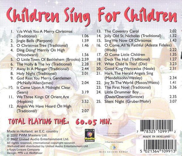 Unknown Artist : Children Sing For Children (CD)