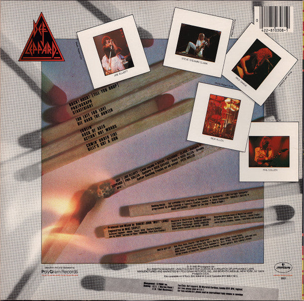 Def Leppard : Pyromania (LP, Album, 53 )