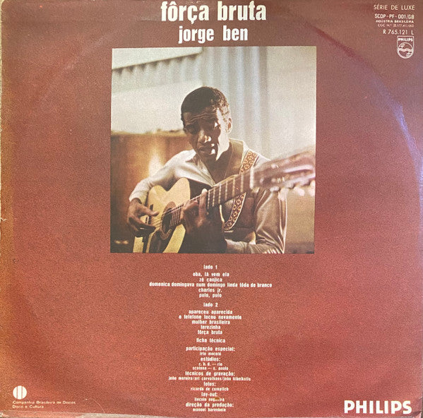 Buy Jorge Ben : Fôrça Bruta (LP, Album, Mono) Online for a great