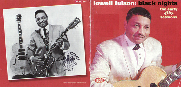 Lowell Fulson : Black Nights  (The Early Kent Sessions) (CD, Comp)