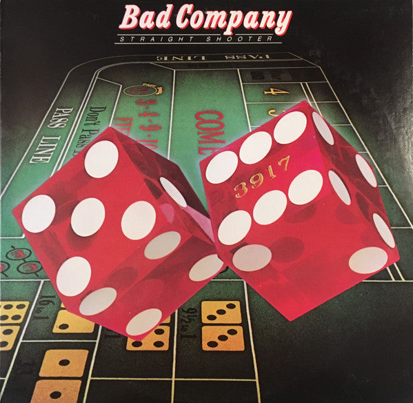 Bad Company (3) : Straight Shooter (LP, Album, Club, RE, CRC)