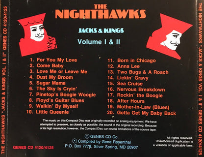 The Nighthawks (3) : Jacks & Kings Vol. I & II (CD, Comp)