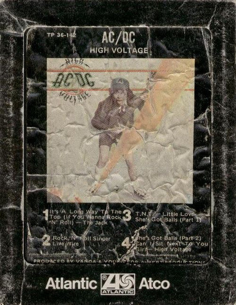 AC/DC : High Voltage (8-Trk, Album)