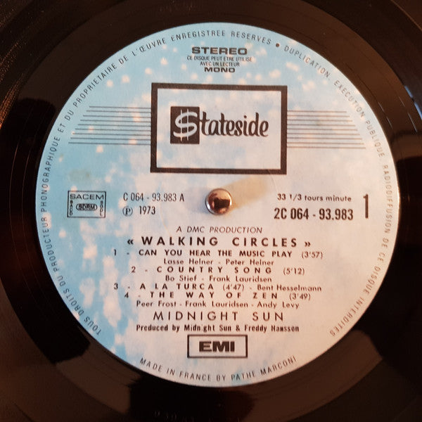 Midnight Sun (4) : Walking Circles (LP, Album)