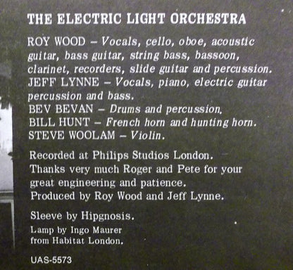 Electric Light Orchestra : No Answer (LP, Album, RE, Gat)