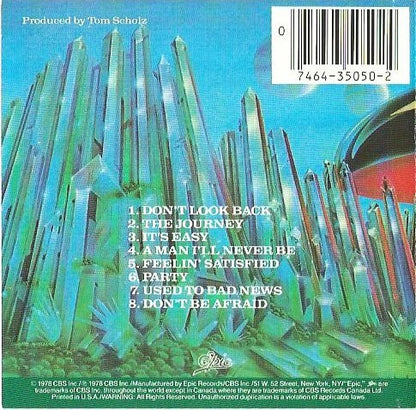 Boston : Don't Look Back (CD, Album, RE)