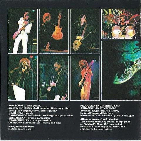 Boston : Don't Look Back (CD, Album, RE)