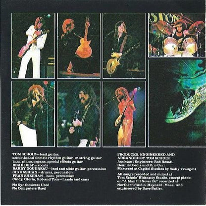 Boston : Don't Look Back (CD, Album, RE)