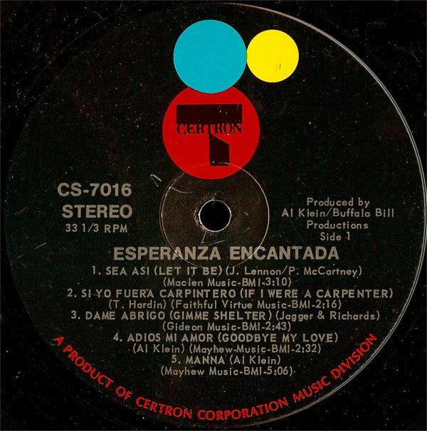 Esperanza Encantada : Esperanza Encantada (LP, Album)