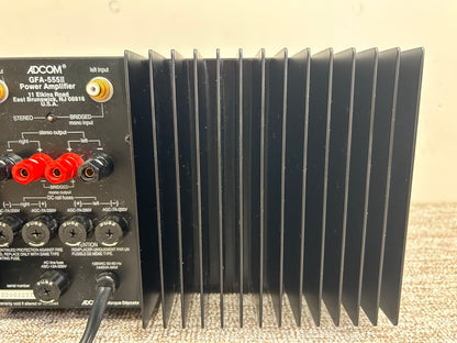 Adcom GFA-555II Stereo Power Amplifier * 200W RMS * Fully Serviced