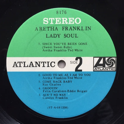 Aretha Franklin : Lady Soul (LP, Album)