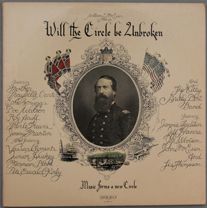 The Nitty Gritty Dirt Band* Featuring Mother Maybelle Carter*, Earl Scruggs, Doc Watson, Roy Acuff, Merle Travis, Jimmy Martin Also Featuring Vassar Clements, Junior Huskey, Norman Blake (2), Pete 'Oswald' Kirby : Will The Circle Be Unbroken (3xLP, Album, Gat)