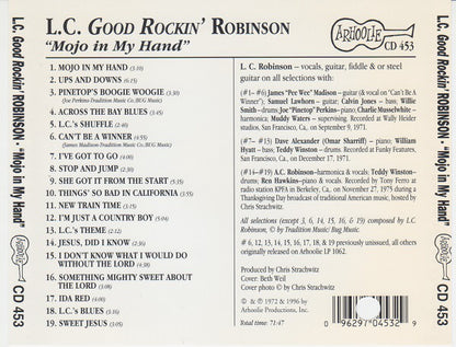 L.C. Good Rockin' Robinson* : Mojo In My Hand (CD, Album, RE)