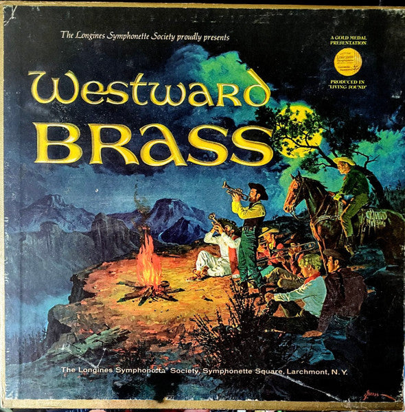 The Longines Symphonette : Westward Brass (5xLP + Box, Comp)