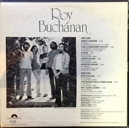 Roy Buchanan And The Snakestretchers* : Roy Buchanan (LP, Album, Promo, Mon)