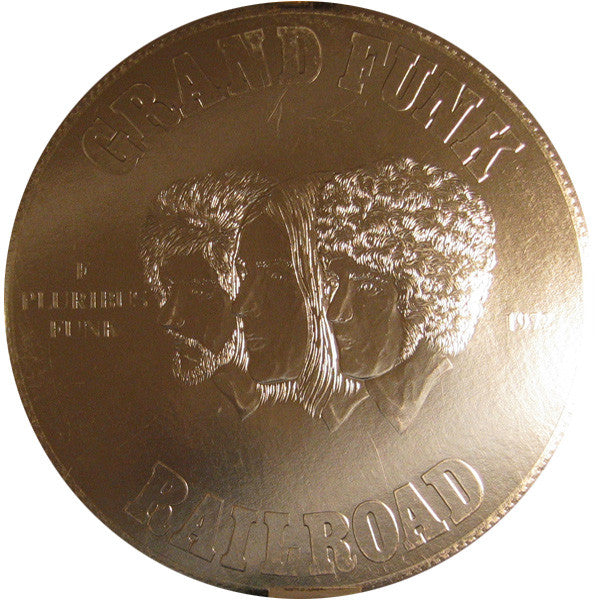 Grand Funk Railroad : E Pluribus Funk (LP, Album, Club, Pin)