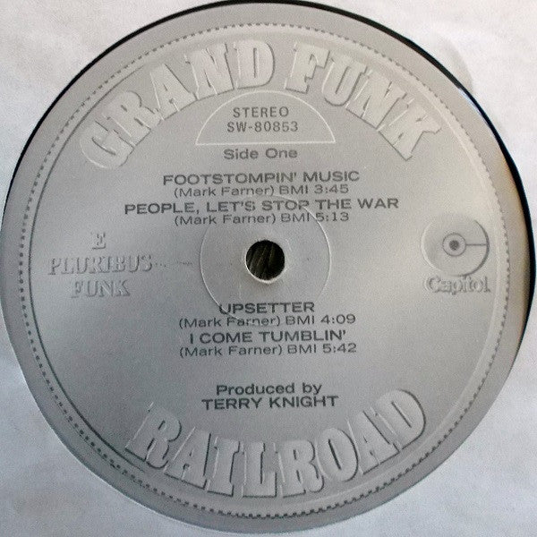 Grand Funk Railroad : E Pluribus Funk (LP, Album, Club, Pin)