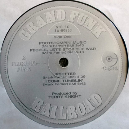 Grand Funk Railroad : E Pluribus Funk (LP, Album, Club, Pin)