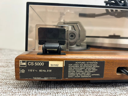 Dual CS-5000 Belt Drive Turntable * Quartz Locked * Stanton Cartridge * Fully Serviced * Manuals * Local Pickup Only
