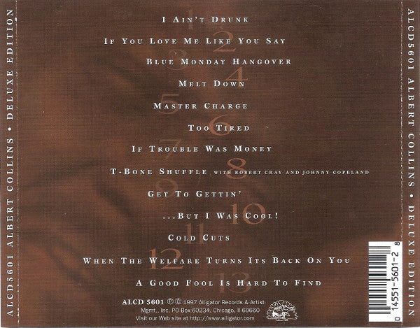 Albert Collins : Deluxe Edition (CD, Album, Comp, RM)