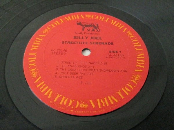 Billy Joel : Streetlife Serenade (LP, Album, RE)