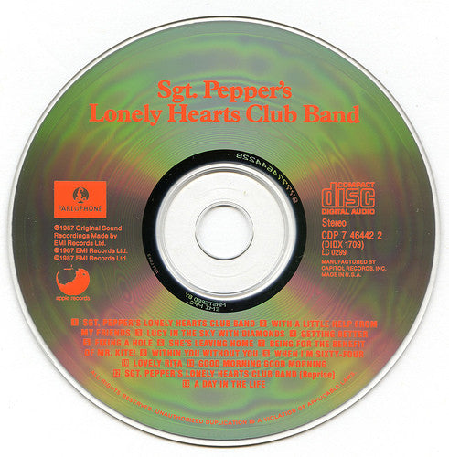 The Beatles : Sgt. Pepper's Lonely Hearts Club Band (CD, Album, RE, RP, EMI)