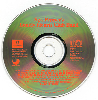 The Beatles : Sgt. Pepper's Lonely Hearts Club Band (CD, Album, RE, RP, EMI)