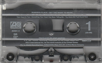 Roberta Flack : Set The Night To Music (Cass, Album)
