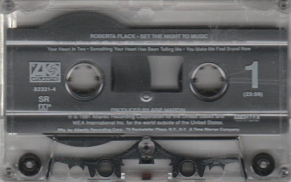 Roberta Flack : Set The Night To Music (Cass, Album)