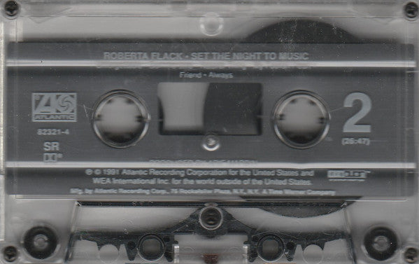 Roberta Flack : Set The Night To Music (Cass, Album)